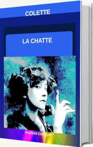Livre La Chatte-Colette-Roman-Passion d'un jeune homme Alain pour son animal de compagnie Saha