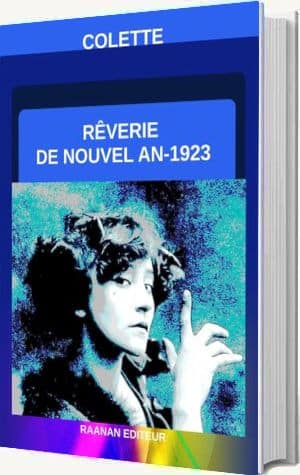 Livre Rêverie de Nouvel an 1923-Colette-Recueil de nouvelles